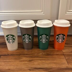 Starbucks Colorful Reusable Tumbler Collection